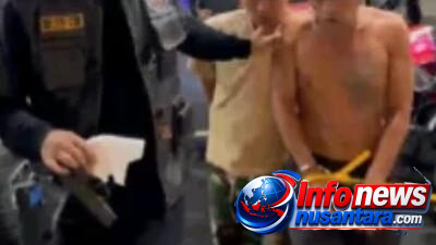 Tampang Abang Beradik yang Tendang Perut Wanita Hamil di Deli Serdang Tak Berkutik Saat Ditangkap Polrestabes Medan