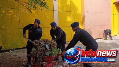 Brimob Aceh Turun Tangan, GOR Subulussalam Disulap Jadi Bersih dan Nyaman Lewat Program Indonesia ASRI