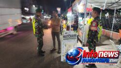 Koramil Bandar Baru Gencarkan Patroli Siskamling, Imbau Warga Aktif Jaga Keamanan Lingkungan