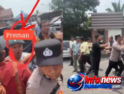 Dugaan Korupsi Atribut Sekolah, Demonstrasi DPN di Dinas Pendidikan Kota Medan Sempat Ricuh Dihadang ‘Preman’