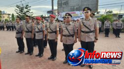 Polres Langsa Gelar Sertijab 6 Pejabat Utama dan Kapolsek Jajaran
