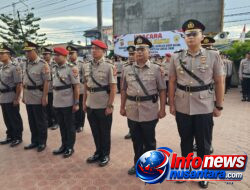 Polres Langsa Gelar Sertijab 6 Pejabat Utama dan Kapolsek Jajaran