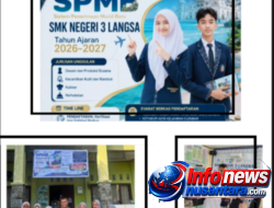 SPMB SMKN 3 Langsa Tahun Ajaran 2026/2027 Dibuka, Sudah 244 Calon Siswa Mendaftar