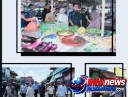 Pastikan Harga Stabil, Walikota Jeffry Sentana Dialog Langsung dengan Pedagang Pasar Langsa