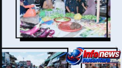Pastikan Harga Stabil, Walikota Jeffry Sentana Dialog Langsung dengan Pedagang Pasar Langsa