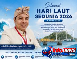 Arief Martha Rahadyan: Hari Laut Sedunia Harus Jadi Momentum Menjadikan Laut sebagai Sumber Ekonomi Nasional
