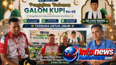 SPBU Pulo Pisang Jadi Ruang Dakwah, Aiyub dan Papa Kini Ajak Warga Hadiri Pengajian