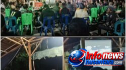 Kodim 0102/Pidie Gelar Nobar Final Piala Dunia 2026 Bersama Warga di Lokasi TMMD ke-129