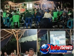 Kodim 0102/Pidie Gelar Nobar Final Piala Dunia 2026 Bersama Warga di Lokasi TMMD ke-129