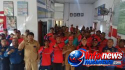 Kadis Damkarmat Deli Serdang Gelar Kegiatan Pembinaan dan Edukasi kepada Redkar di Desa Tanjung Mulia-Deli Serdang