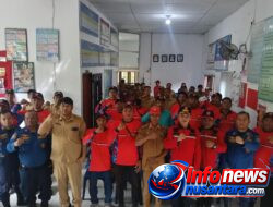 Kadis Damkarmat Deli Serdang Gelar Kegiatan Pembinaan dan Edukasi kepada Redkar di Desa Tanjung Mulia-Deli Serdang