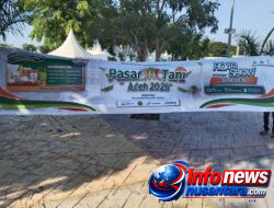 Pemkab Bersama Dinas Pertanian Dan Perkebunan Aceh Mengelar Pasar Tani Libatkan 32 UMKM.