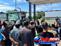 SPPPPLU Gelar Aksi Damai, Desak UPP Kelas III Tanjung Sarang Elang Hentikan Sementara Bongkar Muat CPO PT HPP