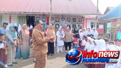 Kepala Disdik Simeulue Pantau MPLS di Simeulue Timur dan Teupah Tengah, Kabid GTK Wakili di Teupah Barat