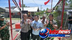 Dandim 0102/Pidie dan Wakil Bupati Resmikan Jembatan Perintis Garuda Benteng, Pangkas Jarak Tempuh Warga ke Pasar Induk