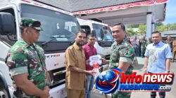 Dandim 0102/Pidie Lepas 26 Unit Truk Operasional Koperasi Desa Merah Putih untuk Pidie dan Pidie Jaya