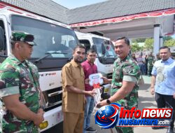Dandim 0102/Pidie Lepas 26 Unit Truk Operasional Koperasi Desa Merah Putih untuk Pidie dan Pidie Jaya