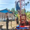 Satgas TMMD ke-129 Kodim 0102/Pidie Genjot Pengeboran Sumur Bor di Dayah Balul Ula Al-Munawarah