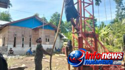 Satgas TMMD ke-129 Kodim 0102/Pidie Genjot Pengeboran Sumur Bor di Dayah Balul Ula Al-Munawarah