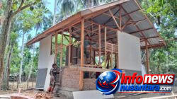 Sasaran 5 TMMD ke-129, Rehab Rumah Ibu Rabunmah Amin Capai 45 Persen