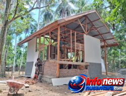 Sasaran 5 TMMD ke-129, Rehab Rumah Ibu Rabunmah Amin Capai 45 Persen