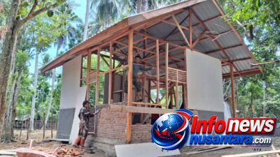 Sasaran 5 TMMD ke-129, Rehab Rumah Ibu Rabunmah Amin Capai 45 Persen