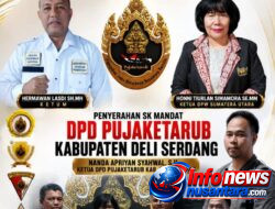 Nanda Apriyan Syahwal Resmi Pimpin DPD PUJAKETARUB Deli Serdang