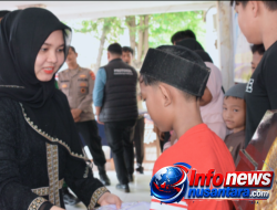 Wali Kota Langsa Serahkan Seragam Sekolah Gratis kepada Anak Yatim Piatu di Langsa Kota