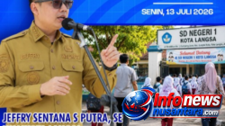 Wali Kota Langsa Ajak Orang Tua Dampingi Anak di Hari Pertama Masuk Sekolah