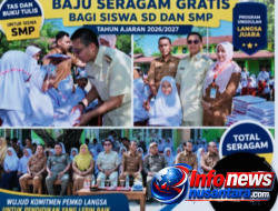 Pemko Langsa Salurkan 20.963 Seragam Sekolah Gratis, Komitmen Majukan Pendidikan