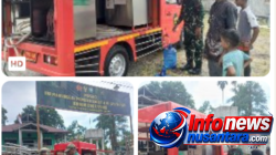 Hadirkan Air Minum Gratis, Dandim 0102/Pidie:Kehadiran Satgas TMMD Harus Mampu Mengatasi Kesulitan Rakyat”