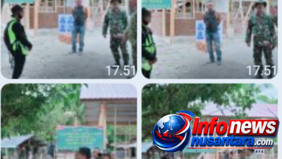 Rehab 5 Unit RTLH TMMD Ke-129 Kodim 0102/Pidie Capai 39 Persen, Dansatgas Tinjau Langsung Progres Pengerjaan