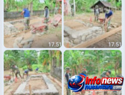 Satgas TMMD Ke-129 Kodim 0102/Pidie Kebut Pembangunan MCK, Tingkatkan Sanitasi dan Kesehatan Warga
