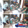 Tak Hanya Bangun Infrastruktur, Satgas TMMD ke 129 Kodim 0102/Pidie Bantu Warga Kupas Pinang,Perkuat Kemanunggalan TNI dan Rakyat
