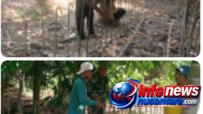 Satgas TMMD 129 Rangkai Besi Konstruksi Box Culvert, Perkuat Akses Jalan Pertanian Warga