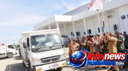 Kapolres Pidie Jaya Hadiri Penyerahan Truk Fuso untuk Koperasi Desa Merah Putih, Dukung Penguatan Ekonomi Masyarakat