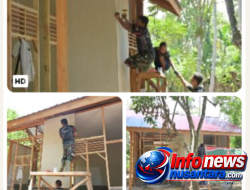 Rumah Impian Rabumah Amin Mulai Terwujud, Rehab RTLH TMMD ke-129 Kodim 0102/Pidie Tembus 51 Persen