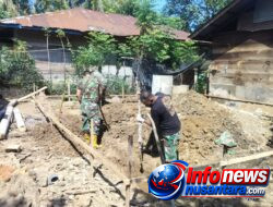 Satgas TMMD Ke-129 Kodim 0102/Pidie Mulai Gali Pondasi RTLH, Percepat Terwujudnya Hunian Layak Bagi Warga
