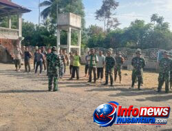Apel Pagi Satgas TMMD Ke-129 Kodim 0102/Pidie, Maksimalkan Kinerja dan Perkuat Koordinasi di Lapangan