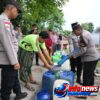 ‎‎Polres Pidie Salurkan Air Bersih untuk 494 KK di Gampong Neuhuen, Wujud Kepedulian kepada Warga Terdampak Kekeringan