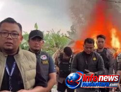 Polrestabes Medan Gerebek Sarang Narkoba di Deli Serdang Dilengkapi dengan CCTV dan HT, 1 Orang Pria Pengedar Sabu Diringkus