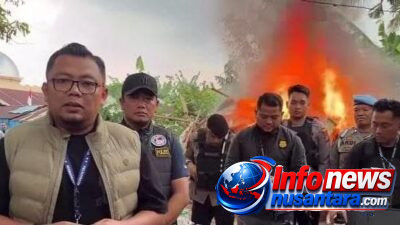 Polrestabes Medan Gerebek Sarang Narkoba di Deli Serdang Dilengkapi dengan CCTV dan HT, 1 Orang Pria Pengedar Sabu Diringkus