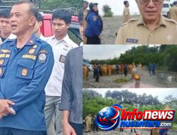 Dinas Damkarmat Deli Serdang Diundang Gelar Simulasi Pencegahan Kebakaran dengan Dinas Perpustakaan dan Arsip