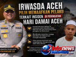 ​Irwasda Aceh Pilih Memaafkan Pelaku Terkait Insiden Kekerasan di Peringatan Hari Damai Aceh