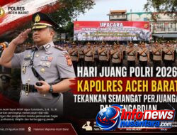 Hari Juang Polri 2026, Kapolres Aceh Barat Tekankan Semangat Perjuangan dan Pengabdian