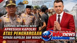 ​​Kaperwil Mitrapol Aceh Apresiasi Kapolri Atas Penghargaan kepada Kapolda dan Wakapolda Aceh