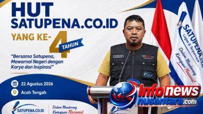 Satupena.co.id Rayakan HUT ke-4, Teguhkan Semangat Berkarya dan Mencerdaskan Masyarakat