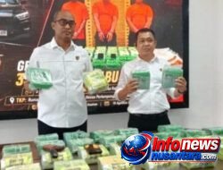 35 Kg Sabu Disita, Paman dan Ponakan Kompak Masuk Jeruji Besi Tahanan Usai Ditangkap Polisi di Tanjung Balai-Asahan