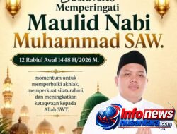 Ketua DPRK Subulussalam Ade Fadly Pranata Bintang Sampaikan Ucapan Maulid Nabi Muhammad SAW 1448 H