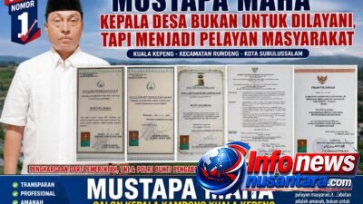 Mustapa Maha, Sosok Pengabdi yang Kini Siap Mengabdi untuk Masyarakat Kuala Kepen